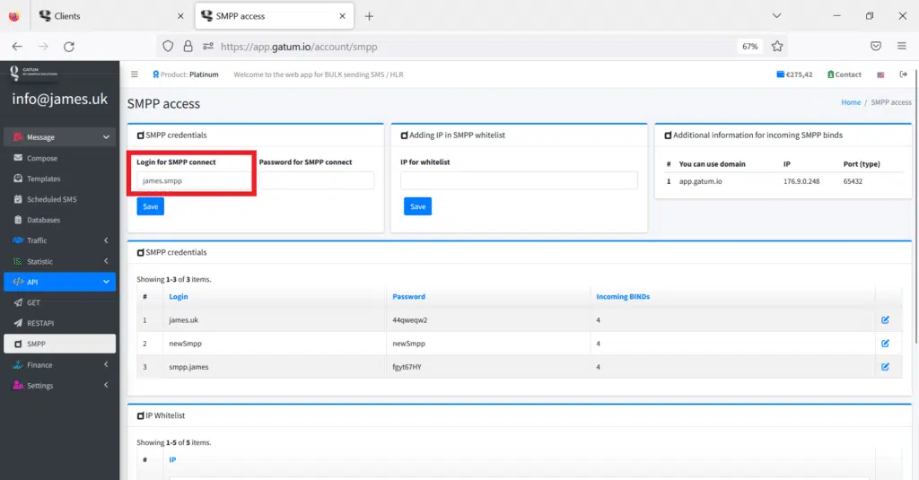 enter-login-for-smpp-connect