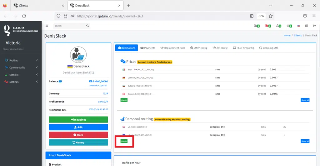 create-routing-with-specific-settings