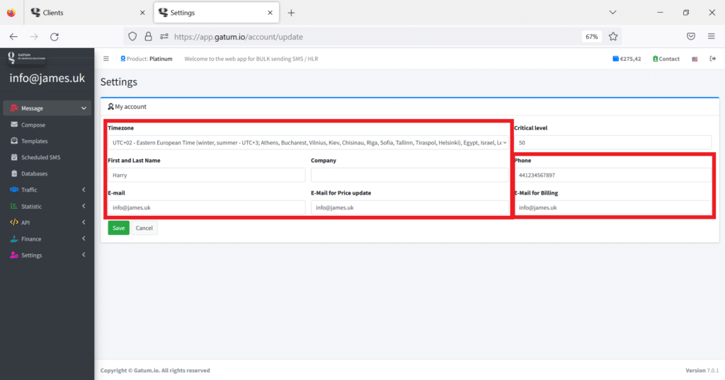 the-main-information-of-the-clients-profile