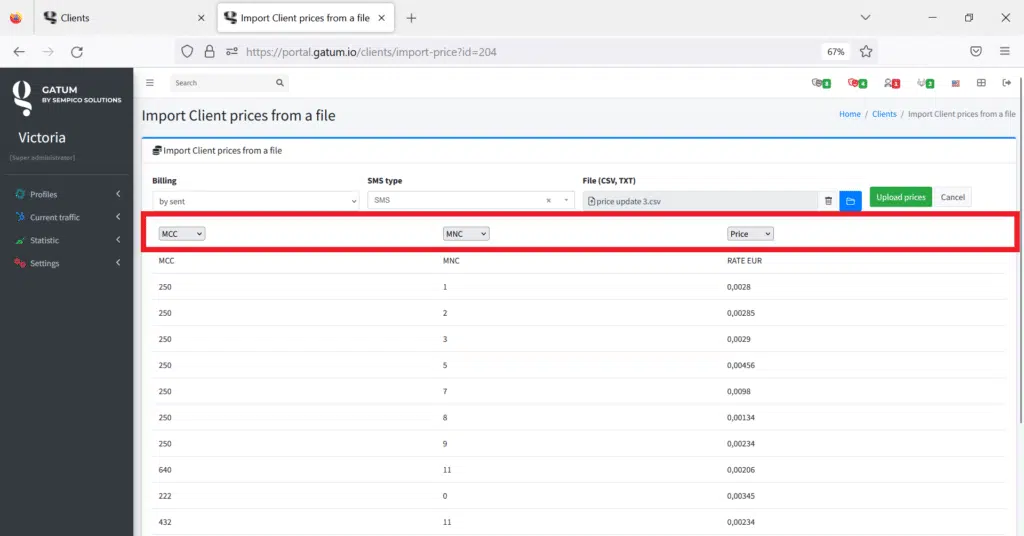 select-value-for-each-column